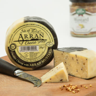 Arran Mustard Cheese - 200G.  