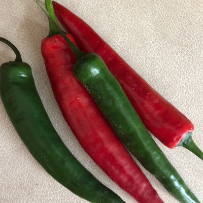 Organic Chillies Red And Green