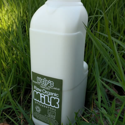 Weir's Organic Raw Milk