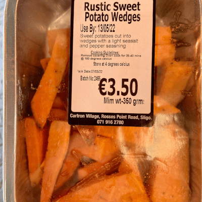 Sweet Potato Wedges