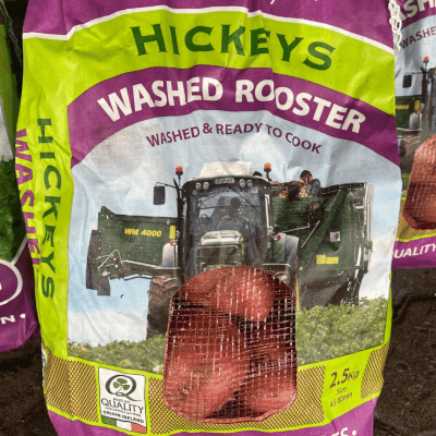2.5Kg Bag Of Washed Rooster Potatoes