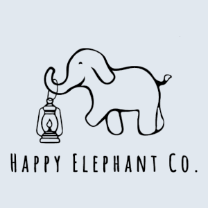 Happy Elephant Candles