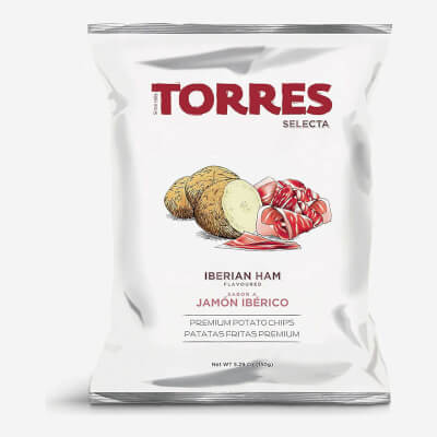 Torres Iberian Ham Crisps 150G