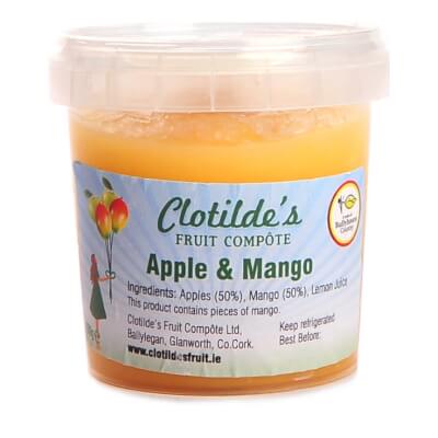 Clotilde's Apple & Mango Compote. 130G