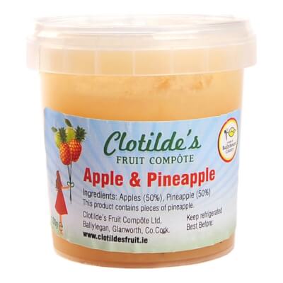 Clotilde's Apple & Pineapple Compote. 130G