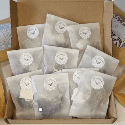 Sample Box - All 10 Flavours - Pyramid Tea Bags.
