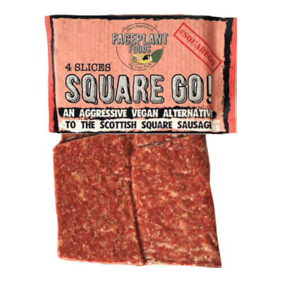 Faceplant Foods - Square Go! - Vegan Square Sausage 