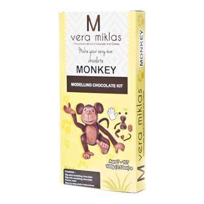 Make Your Very Own Monkey From Modelling Chocolate