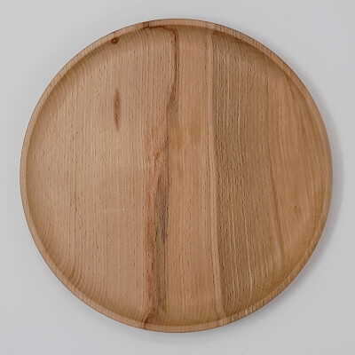 Small Wooden Plate