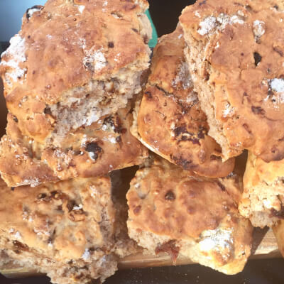 Large North African Date Scone