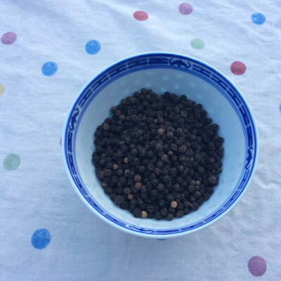 Organic Black Peppercorns, Fairtrade