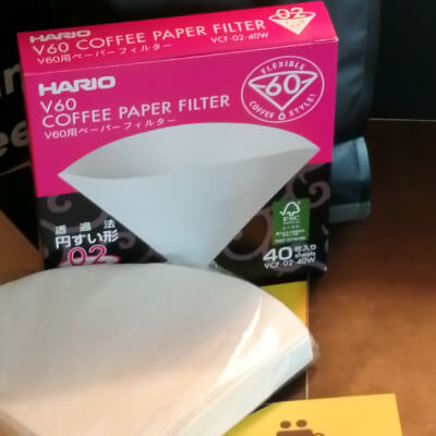 Hario V60 2 Cup 40 Filter Papers