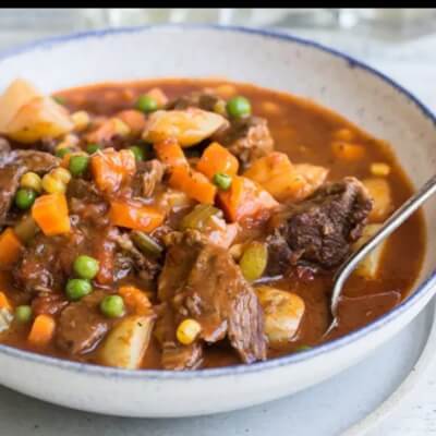 Nutrilicious Hearty Slow Cooked Beef And Vegetable Stew