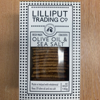 Irish Made Crackers With Olive Oil & Sea Salt