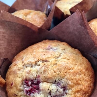 Raspberry Breakfast Muffin - One Unit