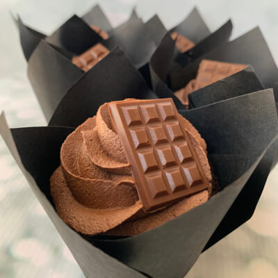 Belgian Chocolate Muffins (Box Of 6)