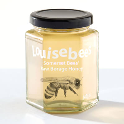 Somerset Bees' Raw Borage Honey 340Gm / 12Oz