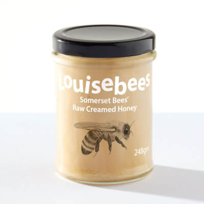 Somerset Bees' Raw Creamed Honey 248Gm / 8Oz