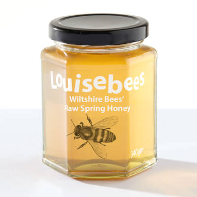 Wiltshire Bees' Raw Spring Honey 340Gm/12Oz