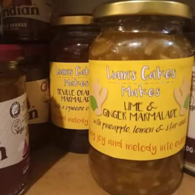 "Liam's Cakes Makes " Lime & Ginger Marmalade With Star Anise