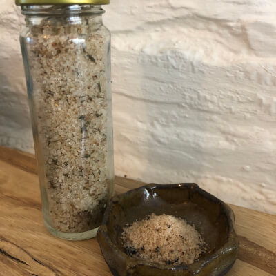 Umami Truffle Salt And Salt Pot From Alison Gough
