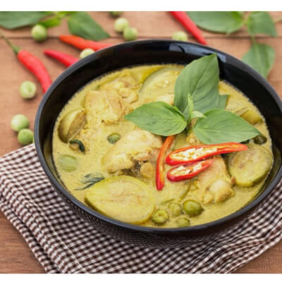 Chicken Green Curry 