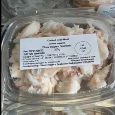 Frozen Cooked Crab Meat