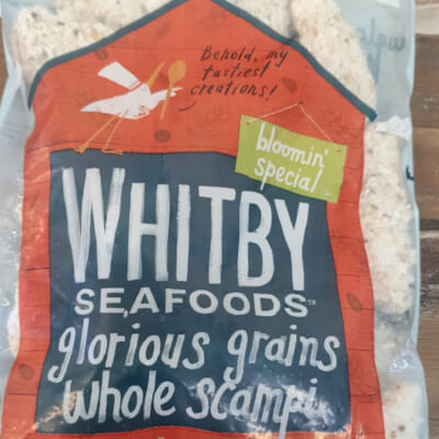 Whitby Glorious Grains Whole Scampi (Frozen)