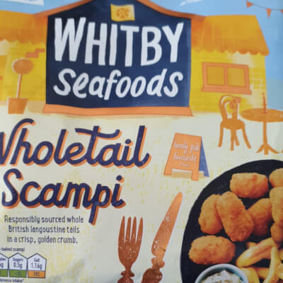 Whitby Wholetail Scampi