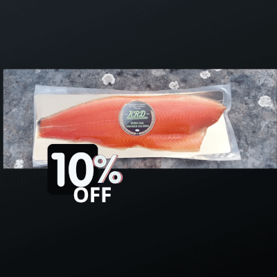 10% Off - Krd  Smoked Salmon - Sliced Sides
