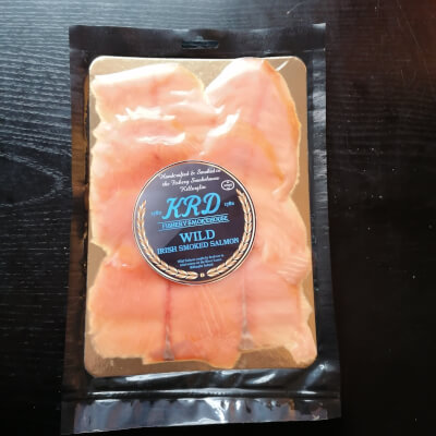 Wild Irish Smoked Salmon 100G-400G Sliced
