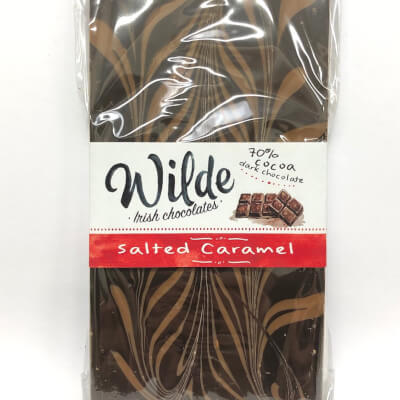 Handmade Salted Caramel Dark Chocolate Bar 3 Bar Pack