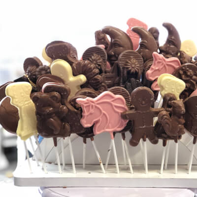 Large Milk Chocolate Lolly 6 Pack