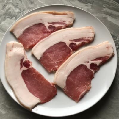 Rare Breed Back Bacon 1/2Lb (Dry Cured)