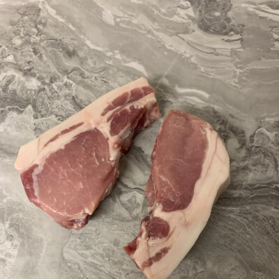 Rare Breed Pork Chops X2
