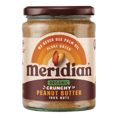 Meridian Organic Crunchy Peanut Butter 470G