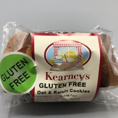 Gluten Free Oat And Raisin Cookies