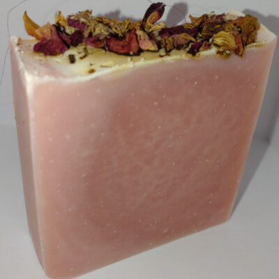 Rose Scented Cold Process Soap Perfect For Valentine's Day And Mothers Day