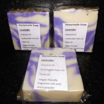 Soothing Lavender Cold Process Soap  