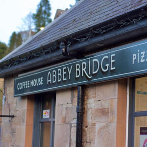Abbey Bridge Coffee House & Pizzeria.