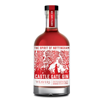Castle Gate Gin Pink Strawberry And Lavender