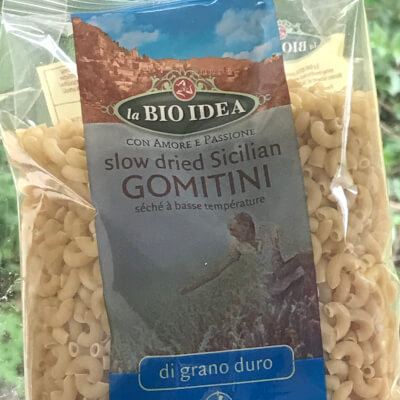 Organic Gomitini (Macaroni) Pasta