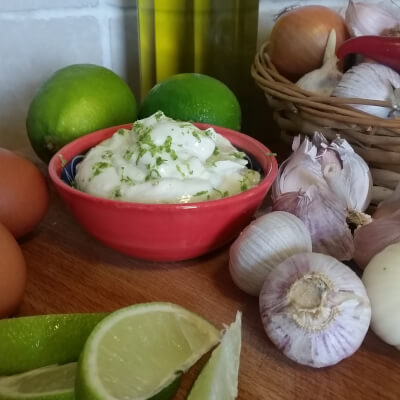 Garlic And Lime Aioli