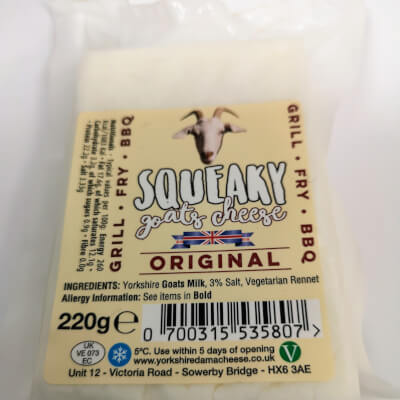 Goat's Milk Squeaky Cheese