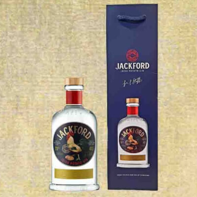 Jackford Irish Potato Gin 70Cl Free Gift Bag Included