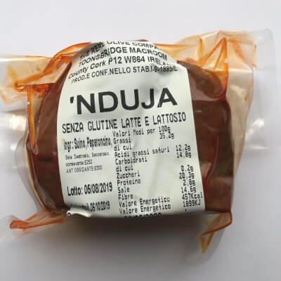 Nduja - Hot, Soft Calabrian Salami