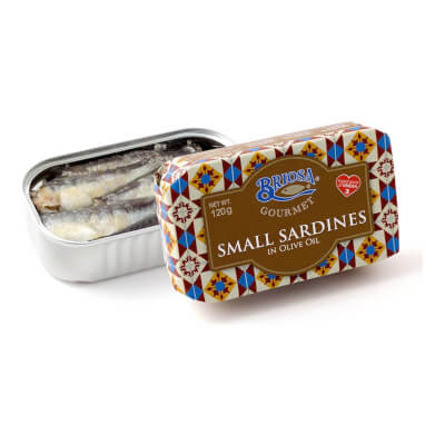 Small Sardines In Olive Oil Briosa