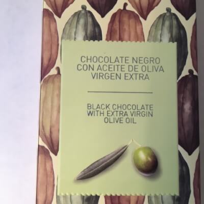 Black Chocolate With Extra Virgin Olive Oil