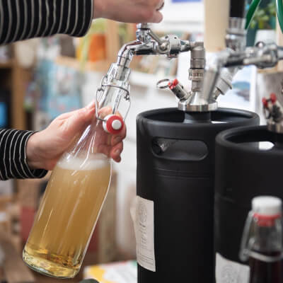 Bottle Hire For Zero Waste Refill Wine