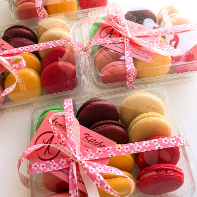 Box Of French Macarons